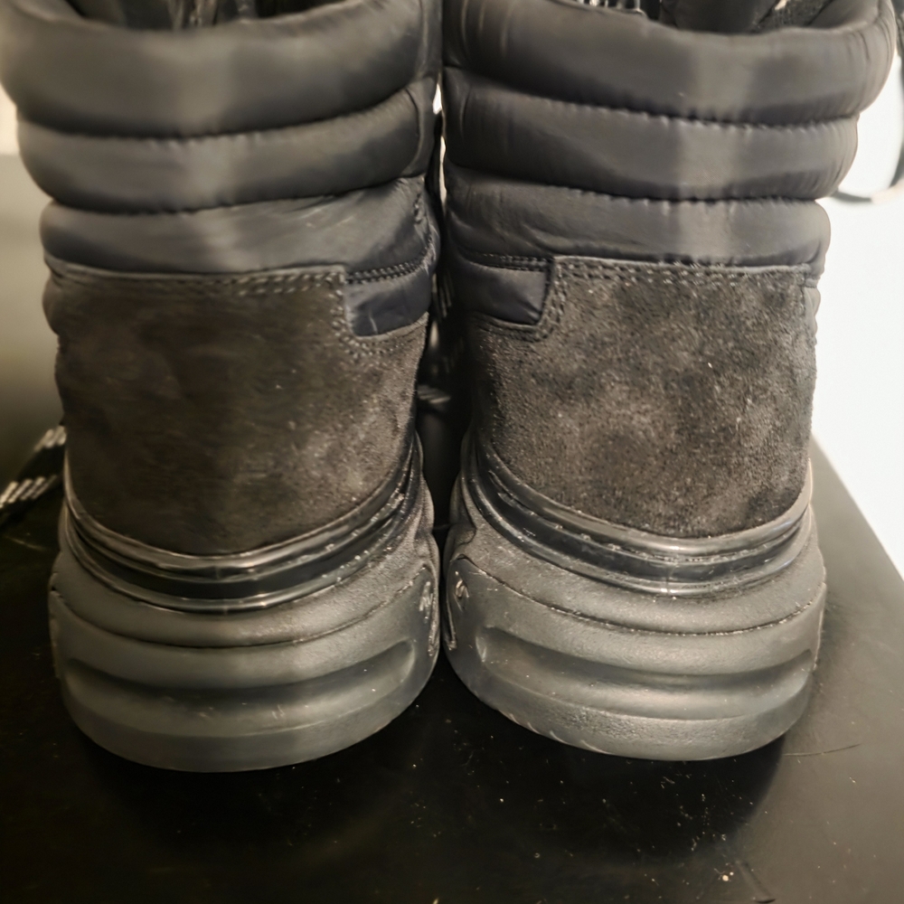 CHANEL Black Women's Lace-Up Sneakers with Logo Accent - Picture 3 of 8